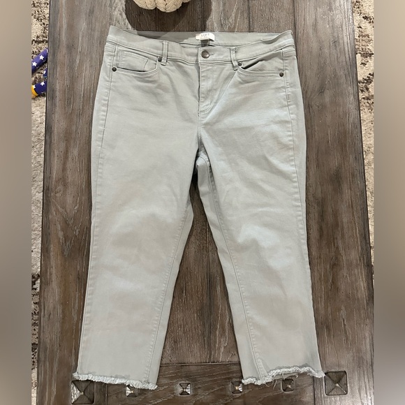 LOFT Denim - LOFT Sage Skinny Crop Petite Jeans